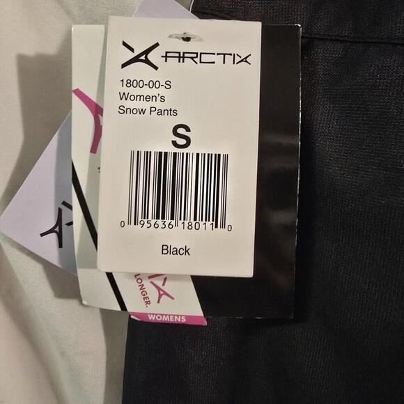 ARCTIX Insulated Women's Snow Pant, Small - Black - Picture 8 of 9